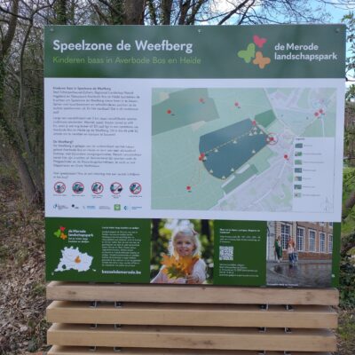 Weefberg Kinderen Baas Infobord